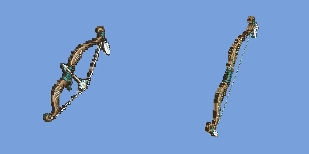 Preview of the improved model. Only the bow body has slight thickness, and the pattern looks just like the original